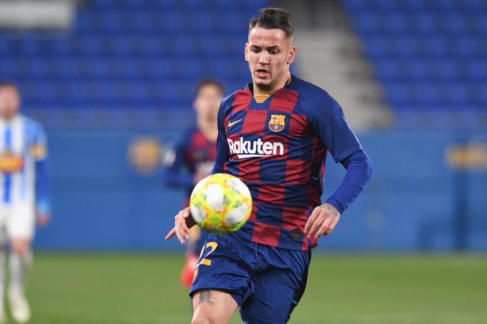 Manaj u dresu Barselone B