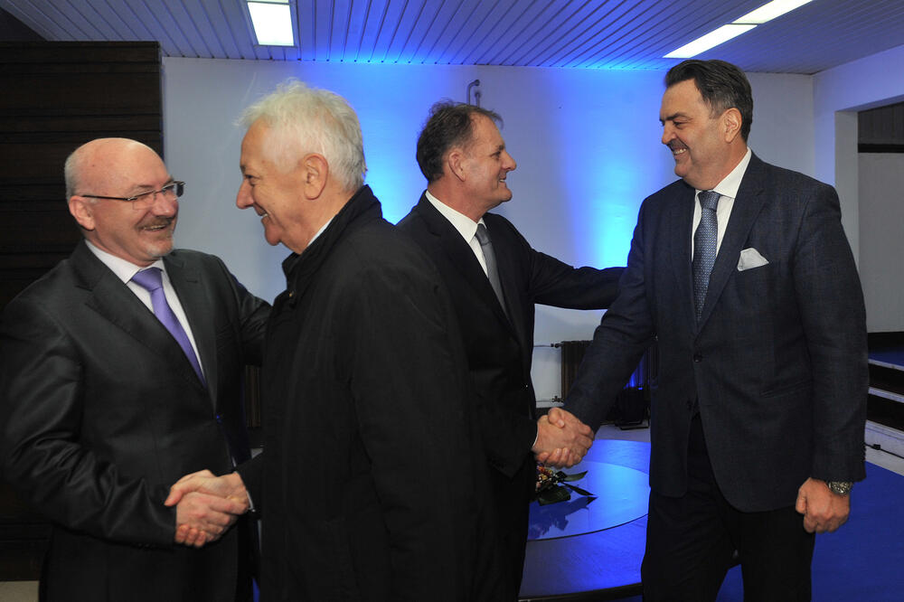 Slavoljub Stijepović i Duško Knežević, Foto: Savo Prelević