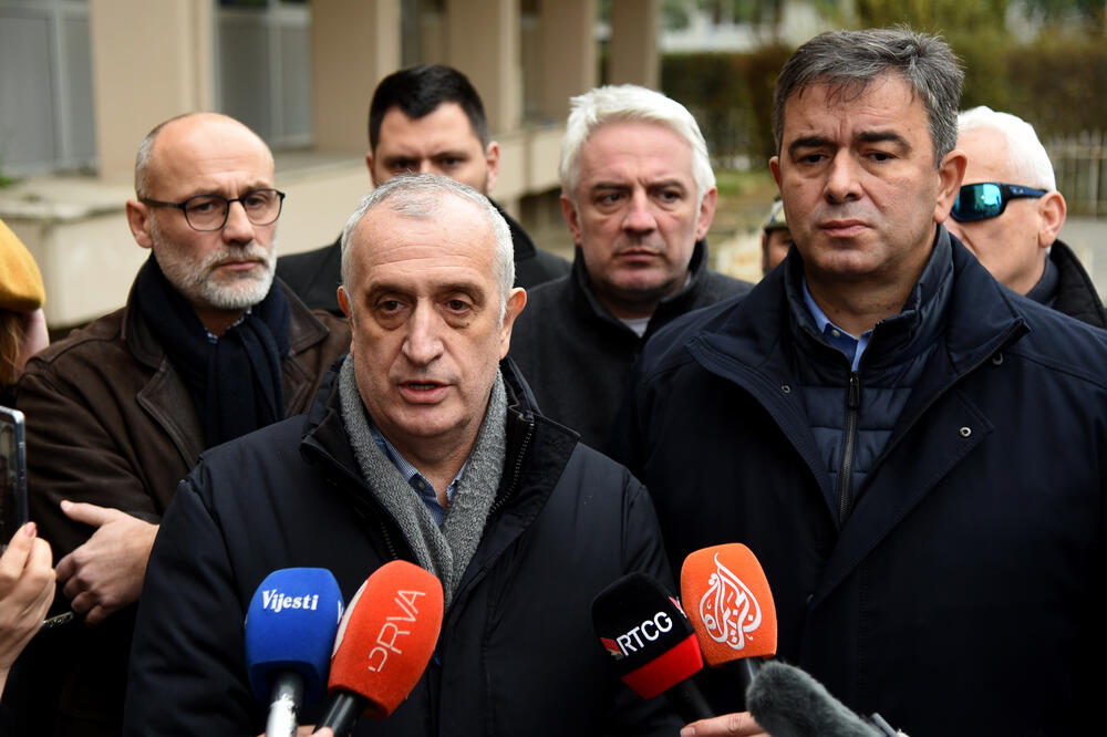 Predrag Bulatović i Nebojša Medojević, Foto: Luka Zeković