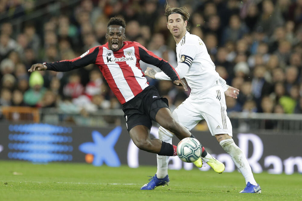 Injaki  Vilijams i Serhio Ramos, Foto: AP