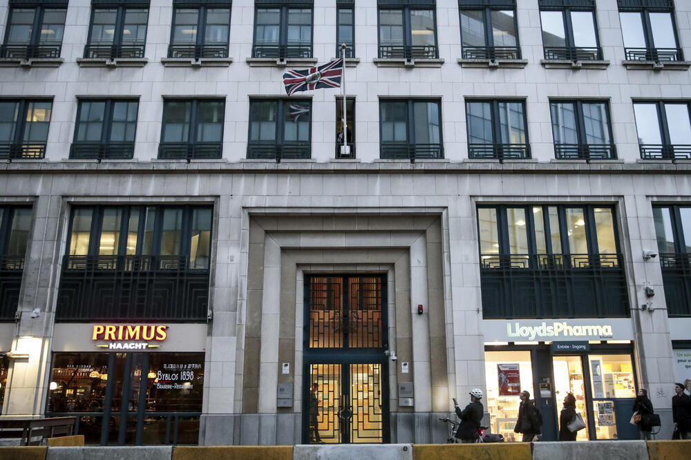 Predstavništvo Velike Britanije u Briselu, Foto: AP