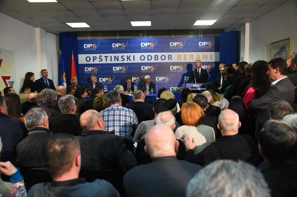 Sjednica Opštinskog odbora DPS-a Berane, Foto: DPS