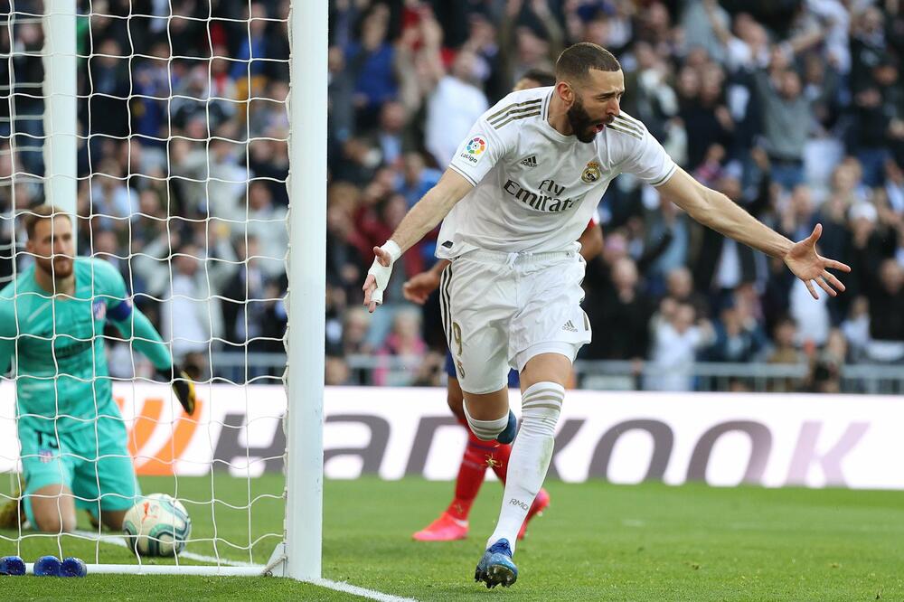 Benzema je dao prvi gol protiv Atletika na "Bernabeuu", Foto: Flashscore.com