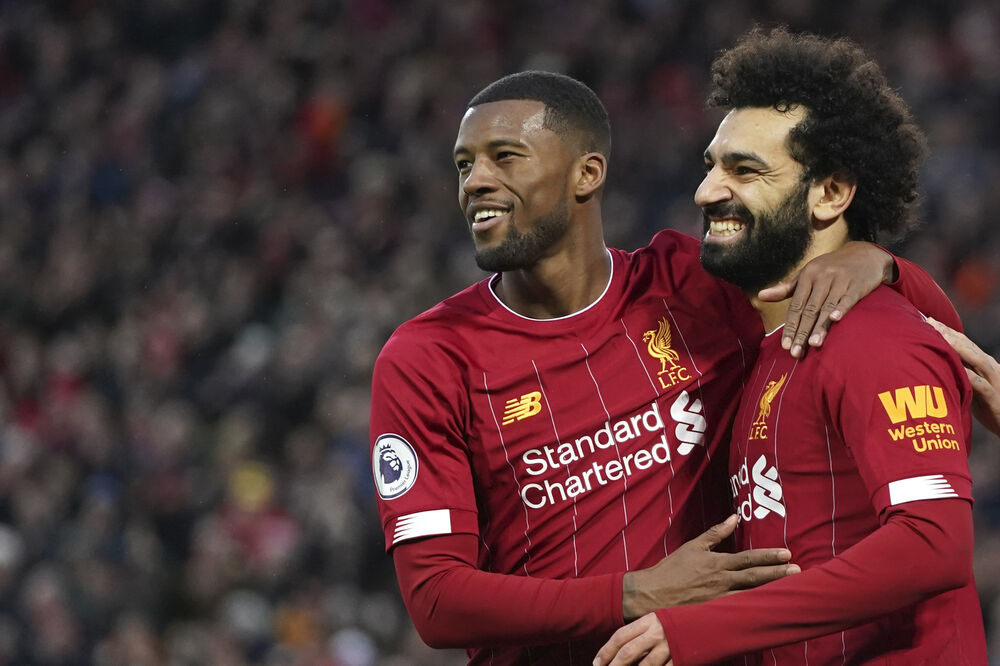 Vajnaldum i Salah slave gol egipatskog napadača, Foto: Jon Super