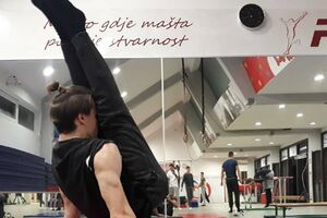 Takmičenje u urbanoj gimnastici: Slavili Golović i Premović