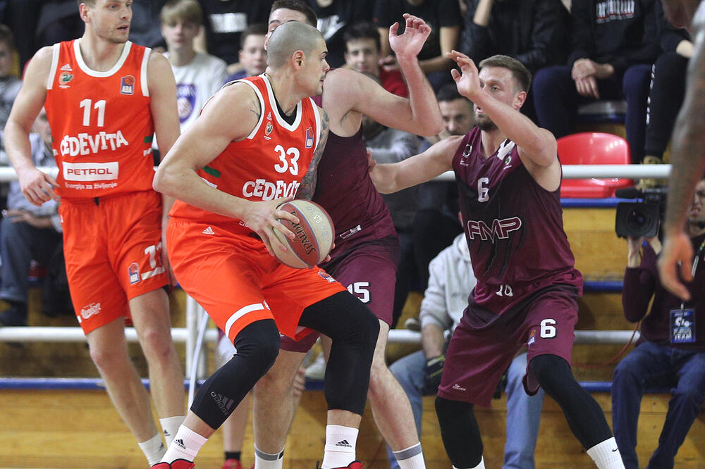 Sa meča FMP - Cedevita Olimpija, Foto: FMP