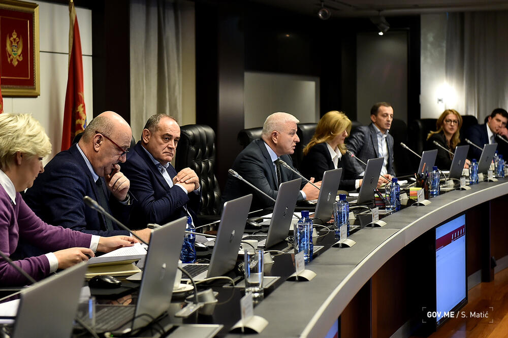 Sjednica Vlade Crne Gore, Foto: Saša Matić