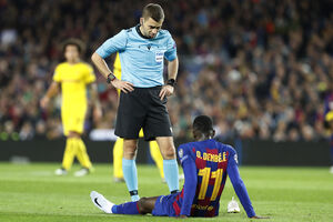 Nova povreda asa Barselone: Dembele ne igra do kraja sezone