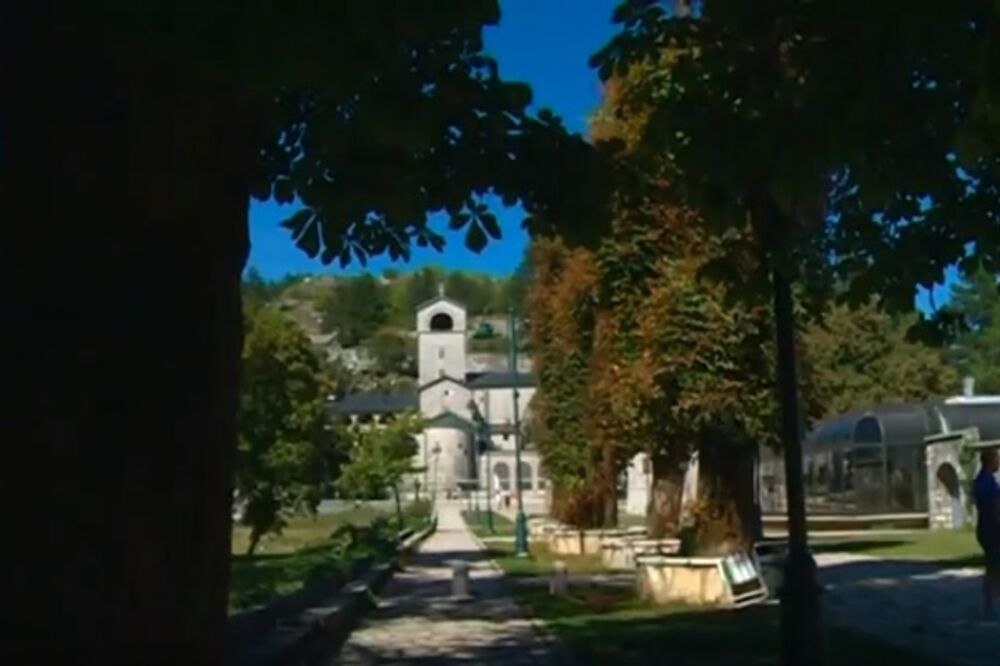 Cetinjski manastir, Foto: Screenshot/TV Vijesti