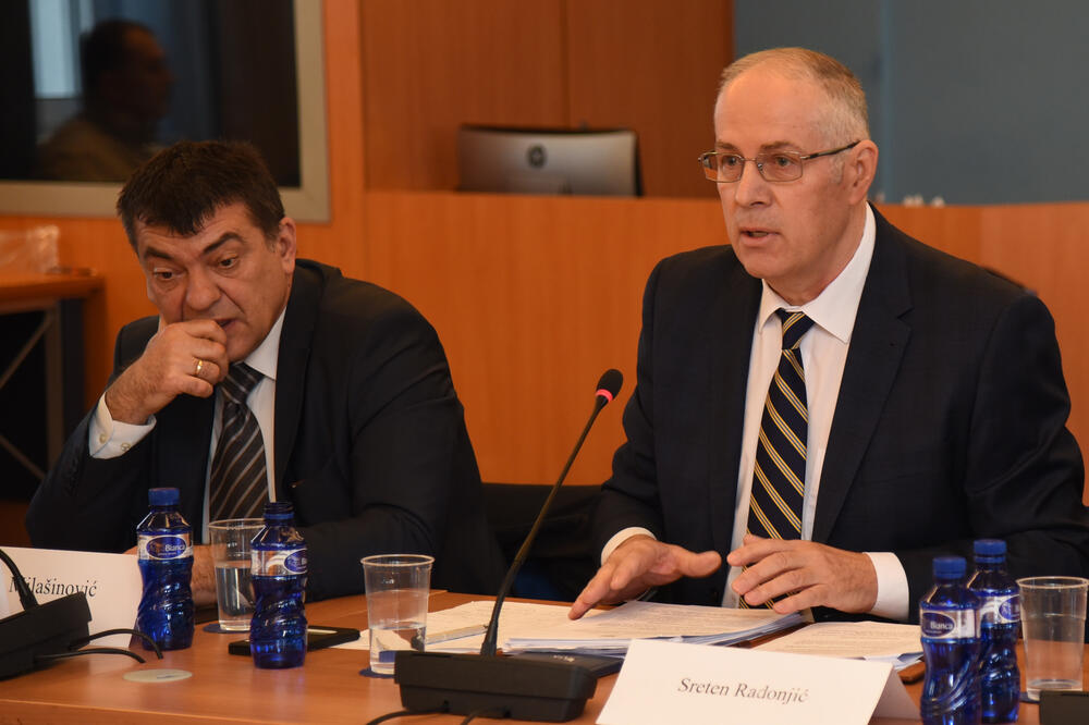 Milašinović i Radonjić, Foto: Savo Prelević