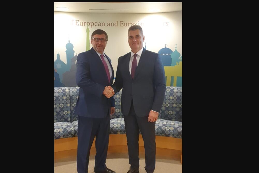 Palmer i Brajović, Foto: Skupština Crne Gore