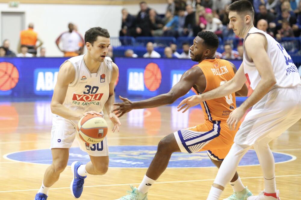 Sa meča Mornar - Budućnost Voli, Foto: BETAPHOTO/ABA liga/Mornar/MEDIA Pro/DS