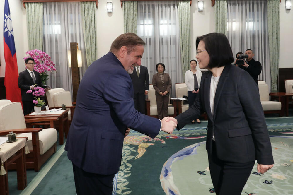 Đuzepe Ico i Cai Ing-ven, Foto: President.gov.tw