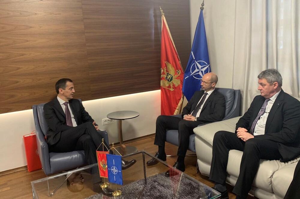 Sa sastanka Boškovića i Šavca, Foto: Ministarstvo odbrane