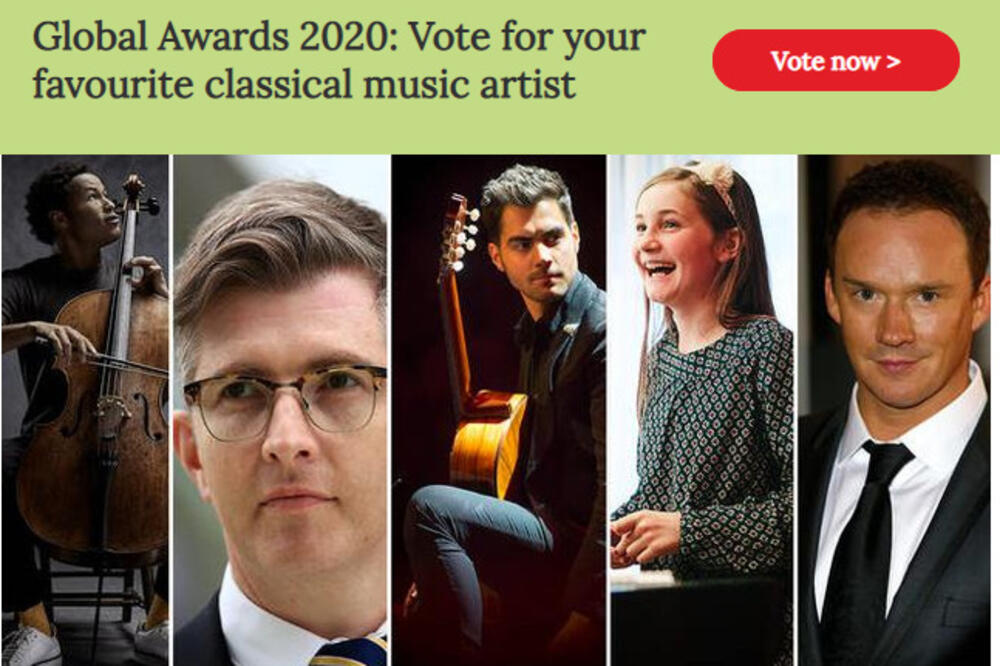 Karadaglić ušao u posljednji krug glasanja za prestižnu nagradu, Foto: Http://link.classicfm.com/