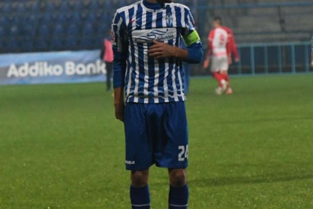 Stefan Milić, 19-godišnji kapiten Budućnosti, Foto: Savo Prelević