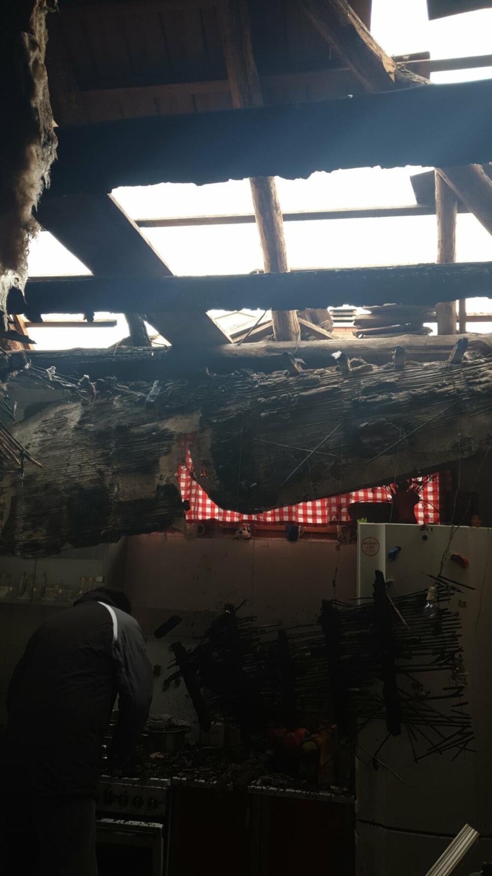 Požar u stanu, Podgorica