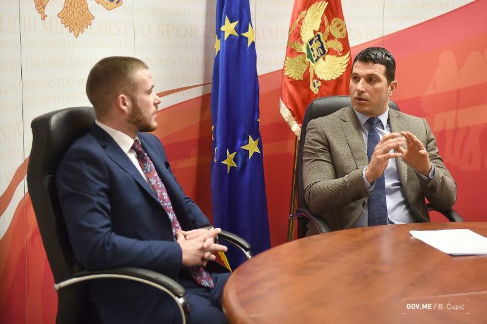 Mario Hodžić i Nikola Janović, Foto: Vlada Crne Gore