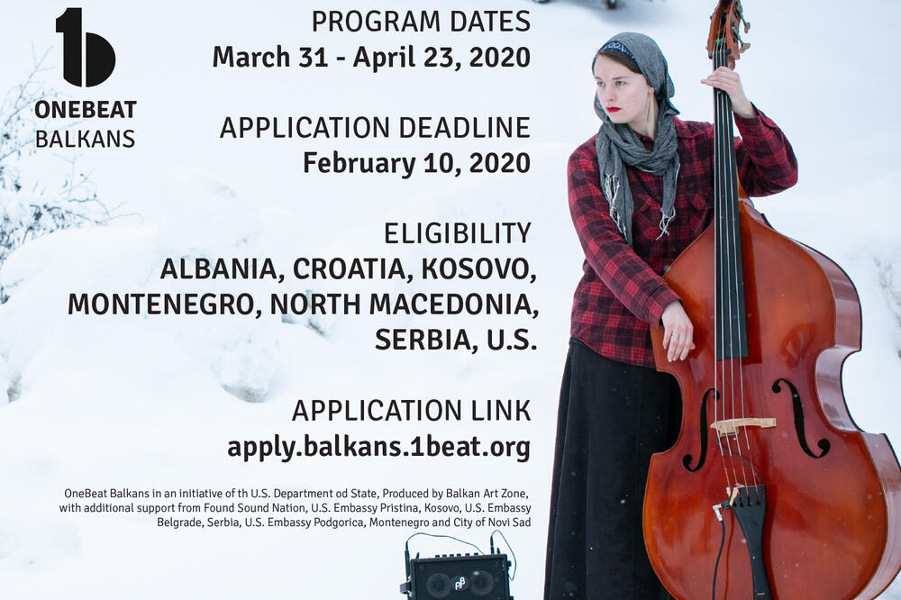 Plakat, Foto: OneBeat Balkans 2020