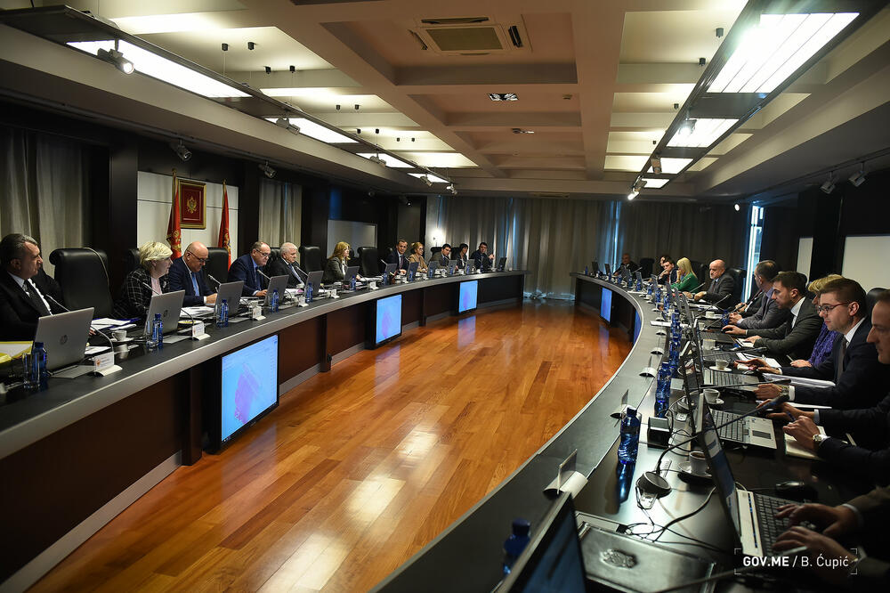 Sa sjednice Vlade, Foto: Bojana Ćupić/Vlada Crne Gore