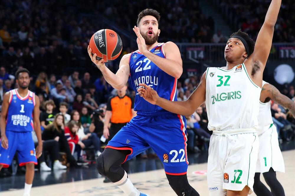 Vasilije Micić na utakmici sa Žalgirisom, Foto: Euroleague