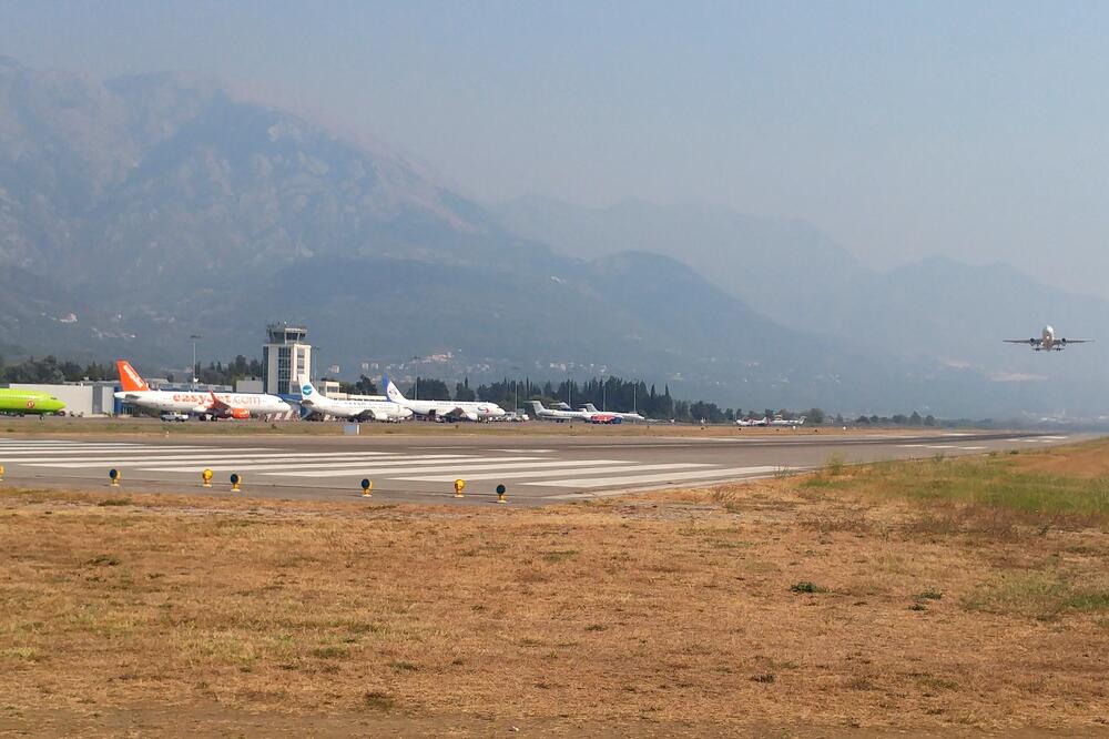 Aerodrom Tivat nalazi se uz more i zaštićeno područje Tivatska solila, Foto: Aerodrom Tivat