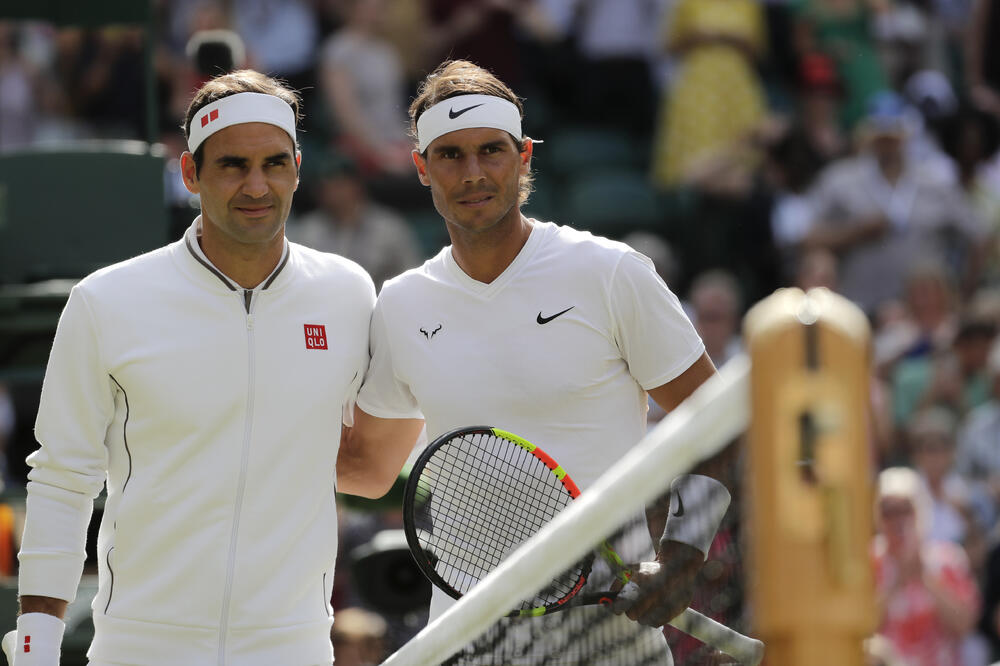 Deceniju dobrotvornih mečeva obilježiće duelom pred 57.600 gledalaca: Federer i Nadal, Foto: Beta/AP