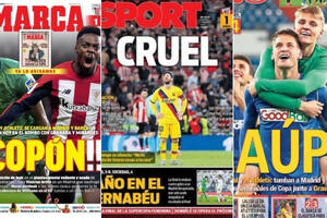 Real i Barsa eliminisani, pa da vidimo šta pišu španski mediji:...
