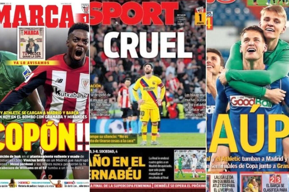 Naslovnice španskih listova, Foto: Twitter