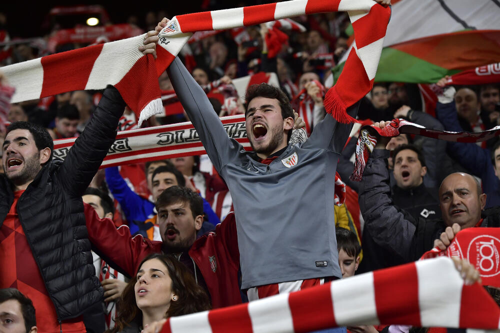 Navijači Atletik Bilbao, Foto: AP