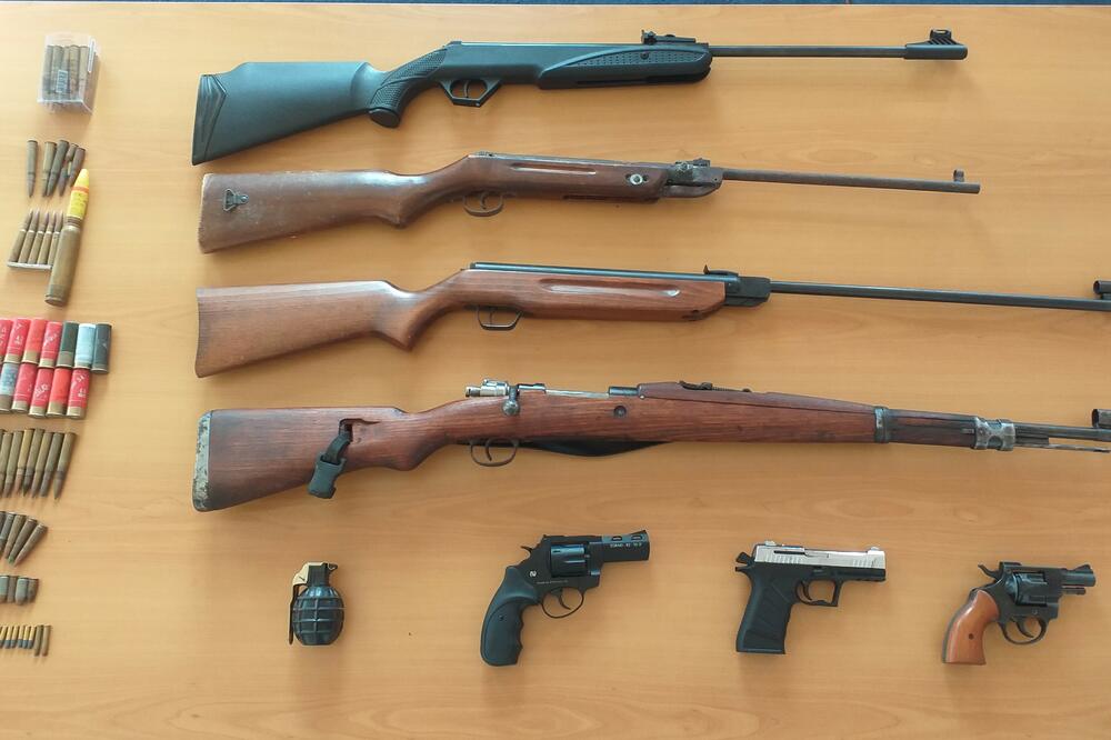Oduzeto oružje, Foto: UP