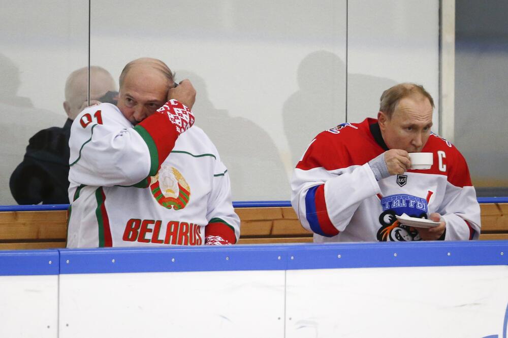 Putin i Lukašenko, Foto: BETA