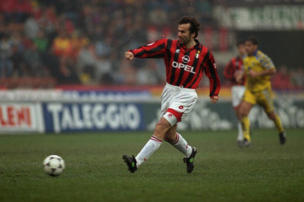 Savićević u dresu Milana