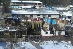 Berane: Zbrinute sve porodice kojima su juče izgorjeli stanovi