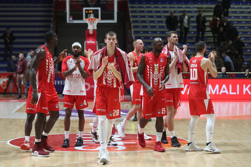 Košarkaši Crvene zvezde, Foto: Crvena zvezda MTS