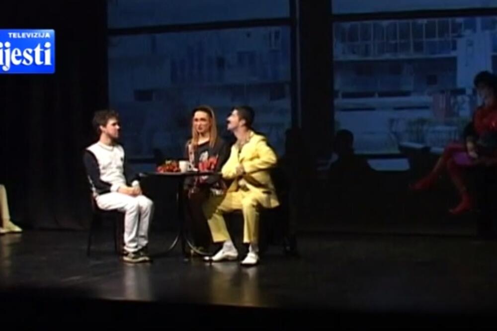 Detalj iz Nikšićkog pozorišta, Foto: Screenshot/TV Vijesti