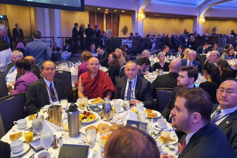 Žurić na molitvenom doručku, Foto: Privatna arhiva