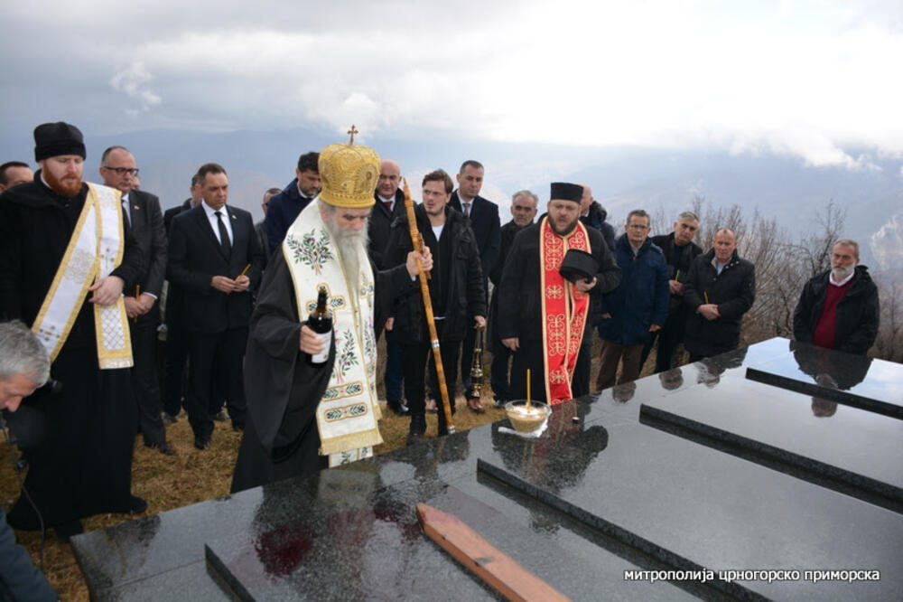 Amfilohije danas u Rovcima, Foto: Mitropolija.com