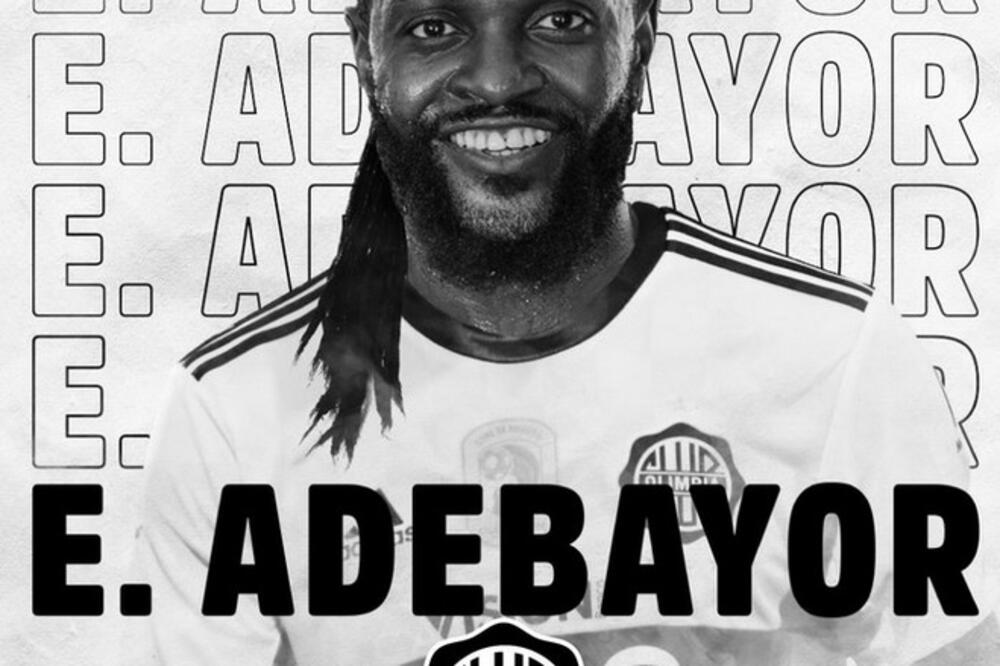 Emanuel Adebajor, Foto: Twitter
