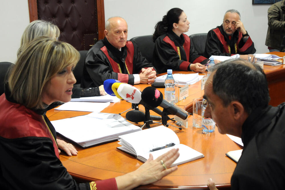 Sporan i izbor predsjedavajućeg sudije: Sa sjednice Ustavnog suda, Foto: Luka Zeković