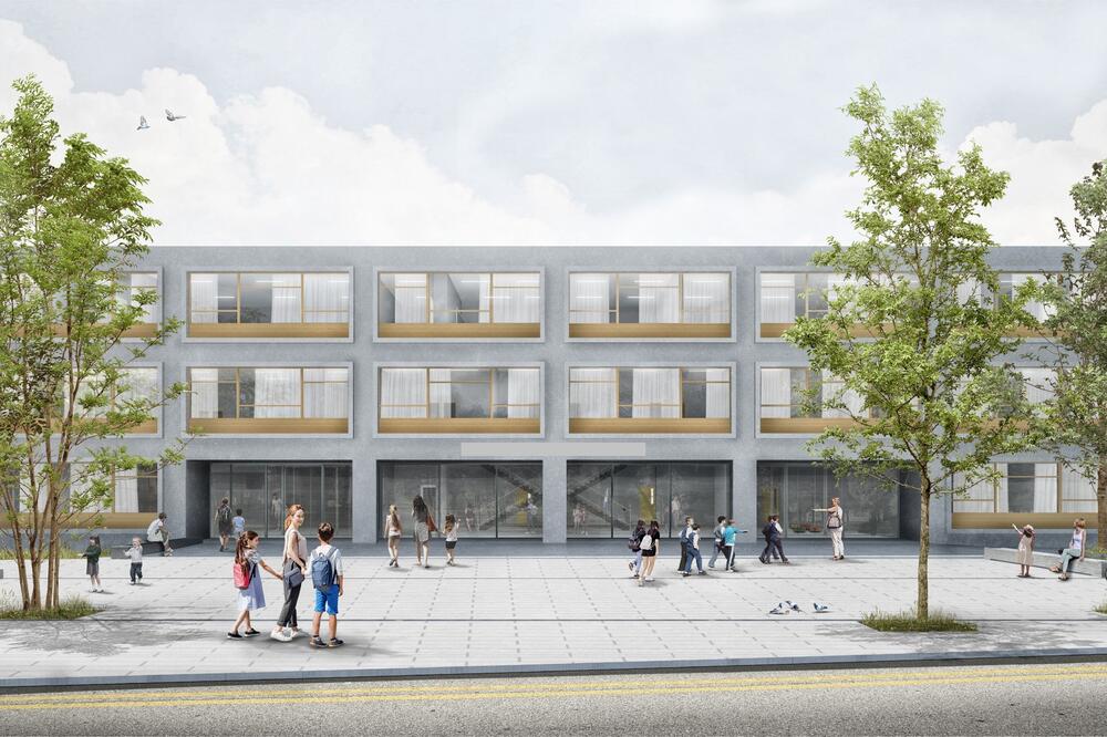 Idejno rješenja nove osnovne škole u Tološima, Foto: Ministarstvo prosvjete