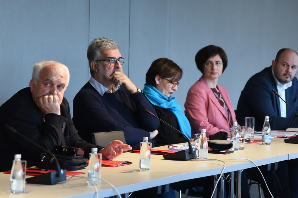 Sa jučerašnjeg skupa, Foto: Luka Zeković