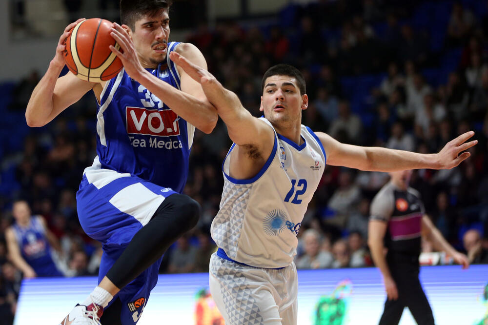 Detalj sa prošlogodišnjeg finalnog meča između Budućnosti i Sutjeske, Foto: Savo Prelević