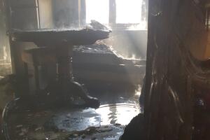 Budva: Izgorio stan, nema povrijeđenih