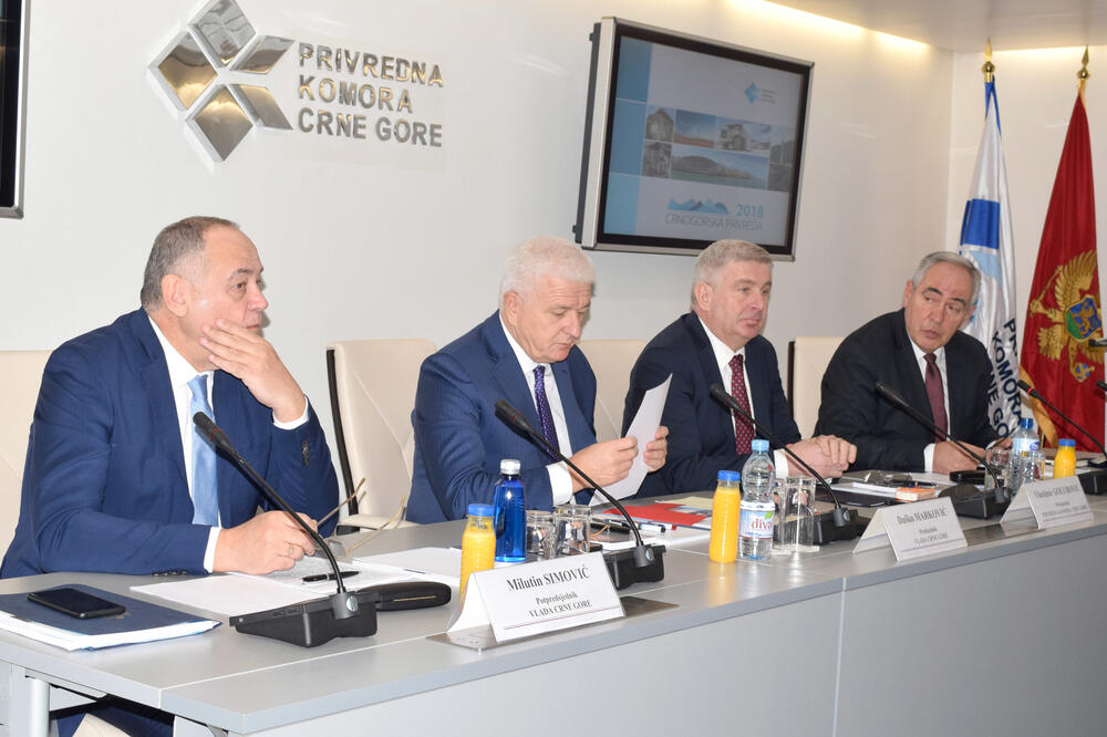 Marković na sastanku sa privrednicima u PKCG foto Zoran Djuric, Foto: Djuric zoran