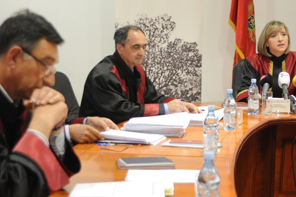 Pozvali se na praksu umjesto na činjenice: Sa sjednice Ustavnog suda, Foto: Luka Zeković