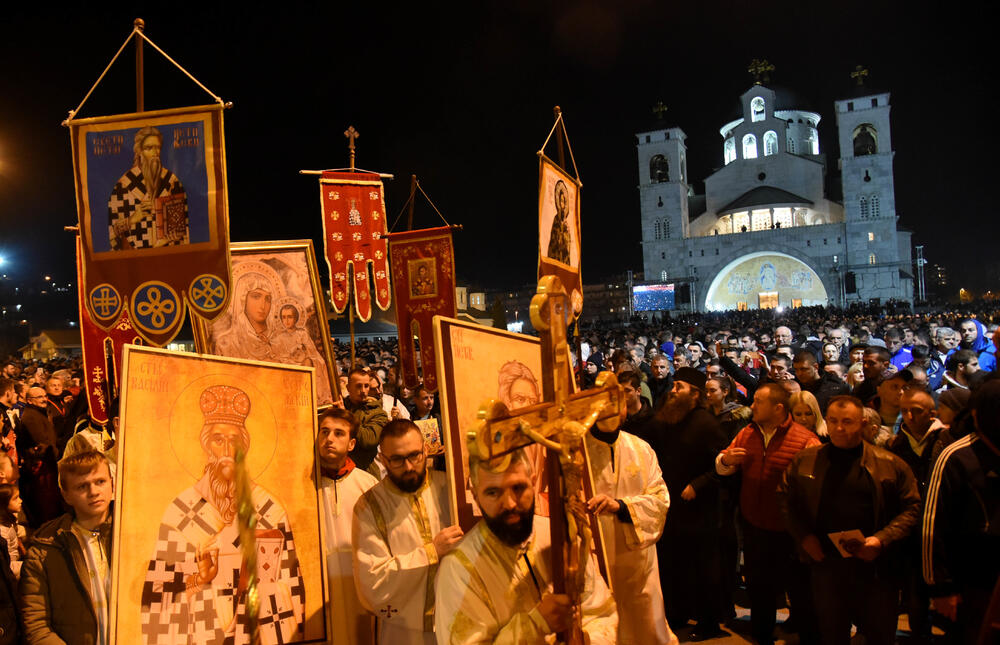 Večeras u Podgorici