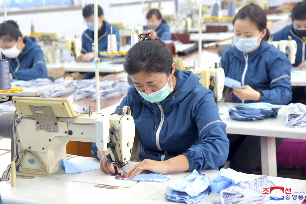 Detalj iz jedne fabrike u Pjongjangu, Foto: AP