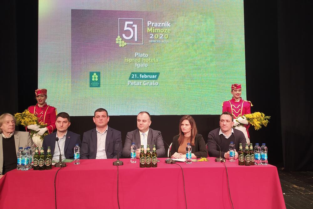 Sa pres konferencije, Foto: Opština Herceg Novi