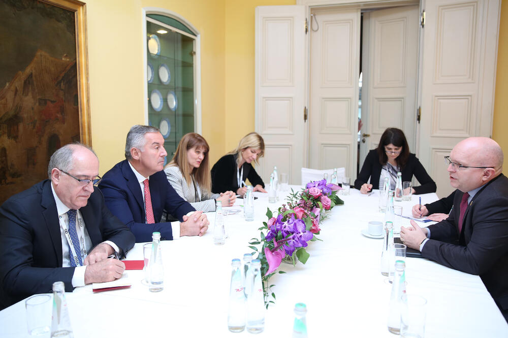 Sa današnjeg sastanka, Foto: Predsjednik CG